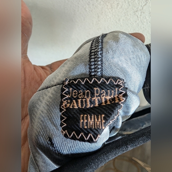 Jean Paul Gaultier 90s  Zippered Midi Dress 🩵💙🩵 - Picture 12 of 14